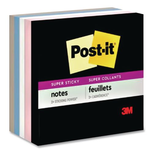 Post-IT Notes Super Sticky 3321-5SSNE Pads in Simply Serene Colors, 3 x 3, 45 Sheets/Pad, 5 Pads/Pack 2