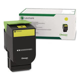 Lexmark 70C1HY0 70c1hy0 Return Program High-Yield Toner, 3,000 Page-Yield, Yellow 2