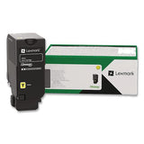 Lexmark 74C1HY0 74c1hy0 Return Program Unison High-Yield Toner, 12,000 Page-Yield, Yellow 2