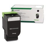 Lexmark 80C1SK0 80c1sk0 Return Program Toner, 2,500 Page-Yield, Black 2