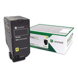 Lexmark 84C1HY0 84c1hy0 Return Program Unison High-Yield Toner, 16,000 Page-Yield, Yellow 2