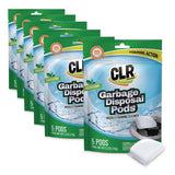 CLR PRO GDC-6 Fresh and Clean Garbage Disposal, Fresh Scent, 5 Pods/Pack, 6 Packs/Carton 2