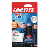 Loctite 1363589 Ultra Gel Control Super Glue, 0.14 Oz, Dries Clear 2