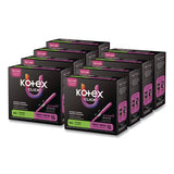 Kotex 51581 U by Kotex Click Compact Tampons, Super Absorbency, 16/Pack, 8 Packs/Carton 2