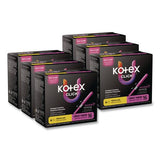 Kotex 53445 U By Kotex Click Compact Tampons, Regular, 16/pack, 8 Packs/carton 2