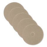 3M 3500 Ultra High-Speed Natural Blend Floor Burnishing Pads 3500, 20" Diameter, Tan, 5/carton 2