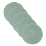 3M 3100 Ultra High-Speed Floor Burnishing Pads 3100, 19" Diameter, Aqua, 5/carton 2