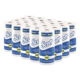 Scott 41482 Kitchen Roll Towels, 1-Ply, 11 x 8.75, White, 128/Roll, 20 Rolls/Carton 2