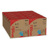 Wypall 47044 L20 Towels, Pop-Up Box, 4-Ply, 9 1/10 X 16 4/5, White, 88/box, 10/carton 2