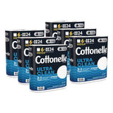 Cottonelle 55699 Ultra CleanCare Toilet Paper, Strong Tissue, Mega Rolls, Septic Safe, 1-Ply, White, 284/Roll, 6 Rolls/Pack, 36 Rolls/Carton 2