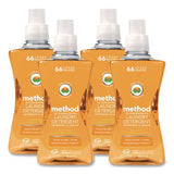 Method 01490 4x Concentrated Laundry Detergent, Ginger Mango, 53.5 Oz Bottle, 4/carton 2
