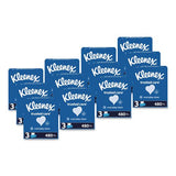 Kleenex 54303 Trusted Care Facial Tissue, 2-Ply, White, 160 Sheets/Box, 3 Boxes/Pack, 12 Packs/Carton 2