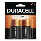 Duracell MN1300B2Z Coppertop Alkaline D Batteries, 2/Pack 2