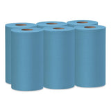 Wypall 35431 X60 Cloths, Small Roll, 19 3/5 X 13 2/5, Blue, 130/rl, 6 Rl/ct 2