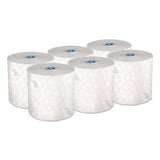 Scott KCC 25702 Pro Hard Roll Paper Towels with Elevated Scott Design for Scott Pro Dispenser, Blue Core Only, 1-Ply, 1,150 ft, 6 Rolls/CT 2
