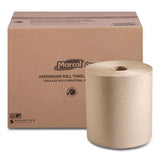 Marcal PRO P728N 100% Recycled Hardwound Roll Paper Towels, 1-Ply, 7.88" x 800 ft, Natural, 6 Rolls/Carton 2