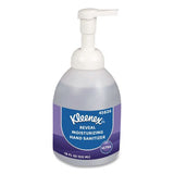 Kleenex 45826EA Reveal Ultra Moisturizing Foam Hand Sanitizer, 18 Oz Bottle, Fragrance-Free 2