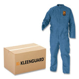 Kleenguard 58532 A20 Breathable Particle Protection Coveralls, Medium, Blue, 24/Carton 2
