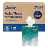 Kleenex 21271 Kleenex Boutique Facial Tissue White, 8.3" X 7.8" 95 Sheets - 6 / cs 2