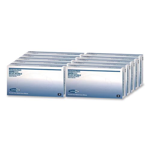Kimberly-Clark Professional* KCC 53100 Blue Nitrile Xsm Gloves (10/100) 2