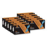 Kleenguard 417-57373 g10 nitrile gloves, powder-free, blue, 242 mm length, large, 100/box, 10 boxes/carton 2