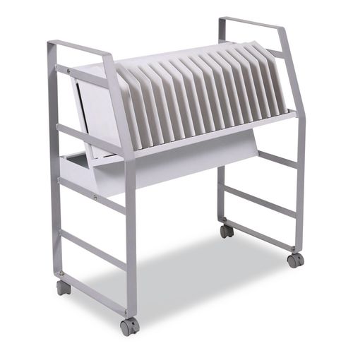 Luxor LOTM16 16 Tablet/Chromebook Open Charging Cart for 16 Devices, 27 x 14.75 x 30