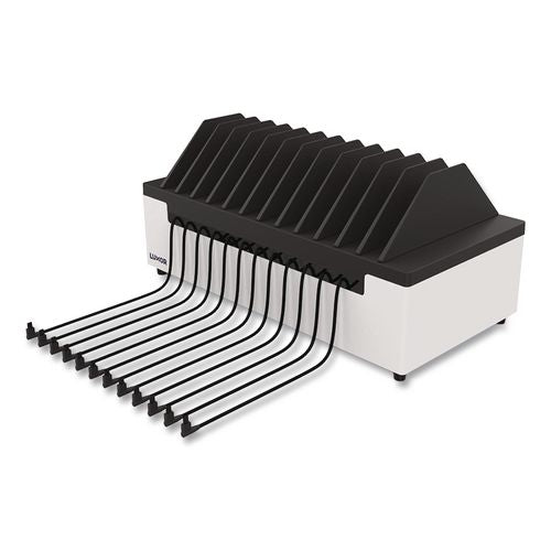 Luxor LOTT12USBC 12 Port USB-C Charging Station for 12 Devices, 23.6 x 14 x 10.9