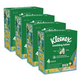 Kleenex 54289 Lotion Facial Tissue, 3-Ply, White, 60 Sheets/Box, 4 Boxes/Pack, 8 Packs/Carton 2