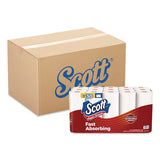 Scott 56674 Choose-A-Sheet Mega Kitchen Roll Paper Towels, 1-Ply, 7.31 x 11, White, 108 Sheets/Roll, 15 Rolls/Pack, 2 Packs/Carton 2