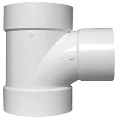 4" DWV SCH 40 Tee