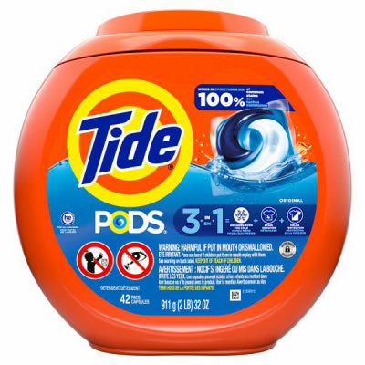 Procter & Gamble 009955 42CT ORIG 3-1 Tide Pod