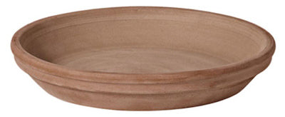 6" Graph Clay Saucer