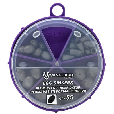 Inception Outdoors Llc VEGSS-55 18PC Egg Sinker