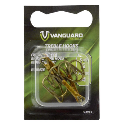 Inception Outdoors Llc VJC21 5PK Sz6 Brz Treble Hook