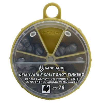 Inception Outdoors Llc VREMSS-78 78PC Split Sinker Shot