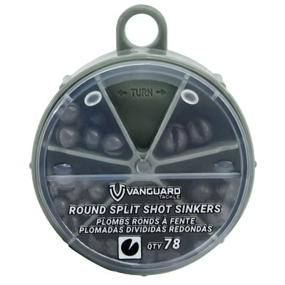 Inception Outdoors Llc VRNDSS-78 78PC Split Shot Weights