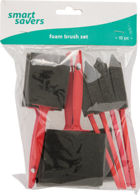 DO IT BEST CC101062 SS 10PC Foam Brush