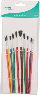 DO IT BEST CC101128 SS 10PC Artist Brush