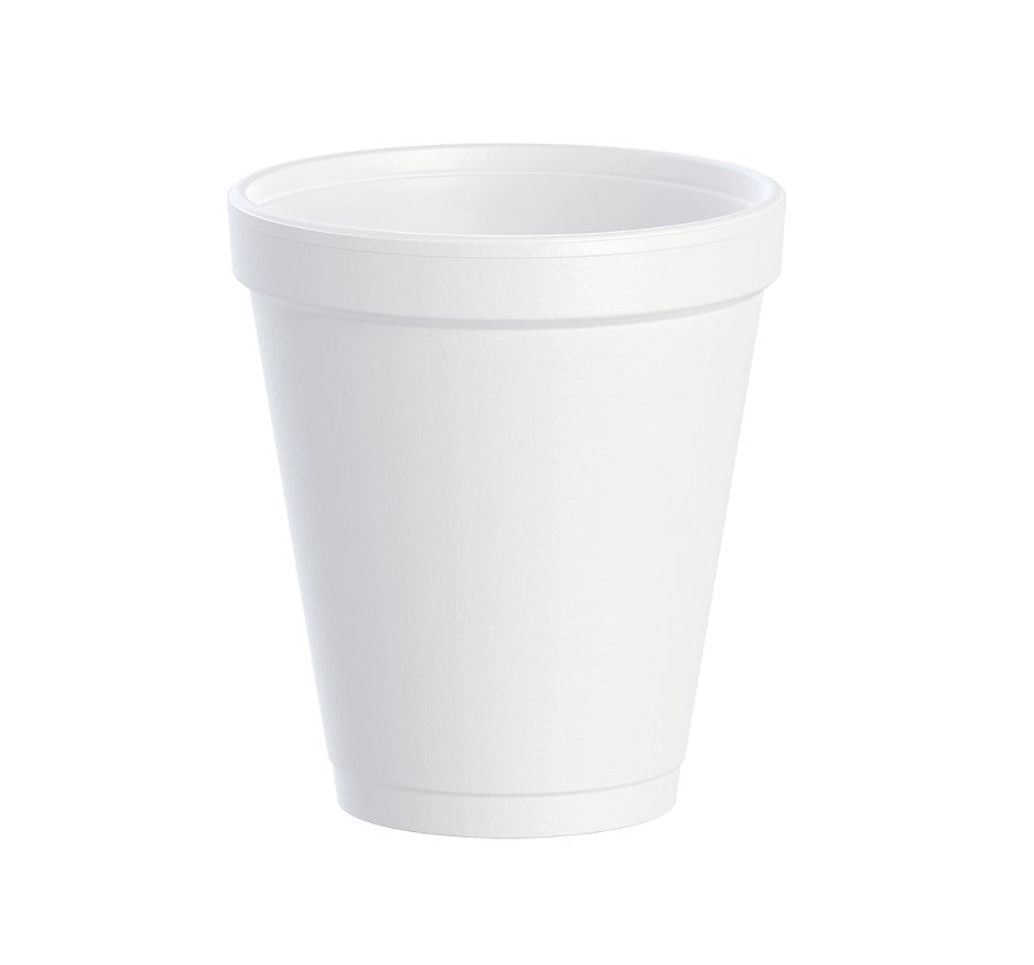Dart 8J8 Foam Cup 8 oz 1000/CS