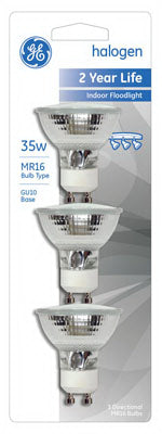 GE3PK 35W QTZ Halo Lamp