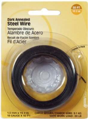 50' 19GA Annealed Wire
