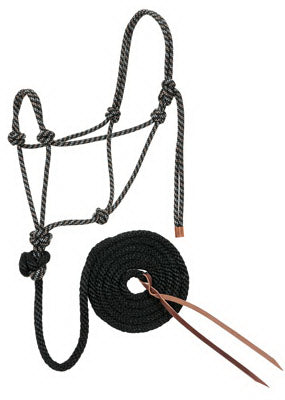 Weaver Leather Llc 35-7800-R9 1/2x10 BLK/Tan Halter