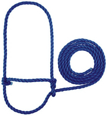 7' Cow BLU Rope Halter