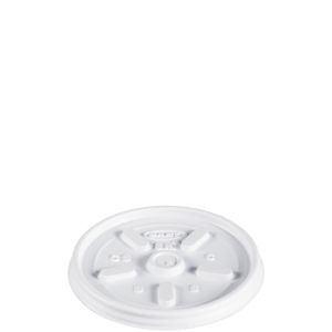 Dart 8JL Vented Lid White 1000/CS