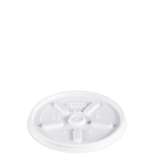 Dart 12JL Vented Lid White 1000/CS