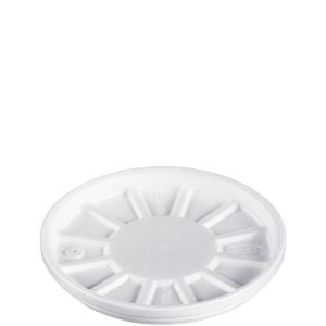 Dart 20RL Foam Vented Lid White 500/CS