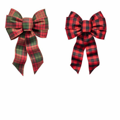 Holiday Trims 7958 6PK Trad Loop Bow ASST
