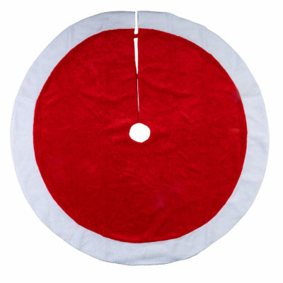 GERSON 2809400DIB 48" RED Tree Skirt