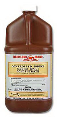Stearns Packaging Corporation 1205373 GAL Iodine Udder Wash