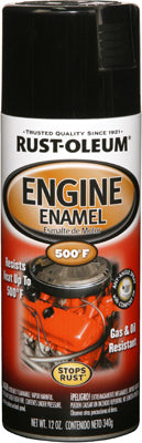 12OZ BLK GLS Eng Enamel